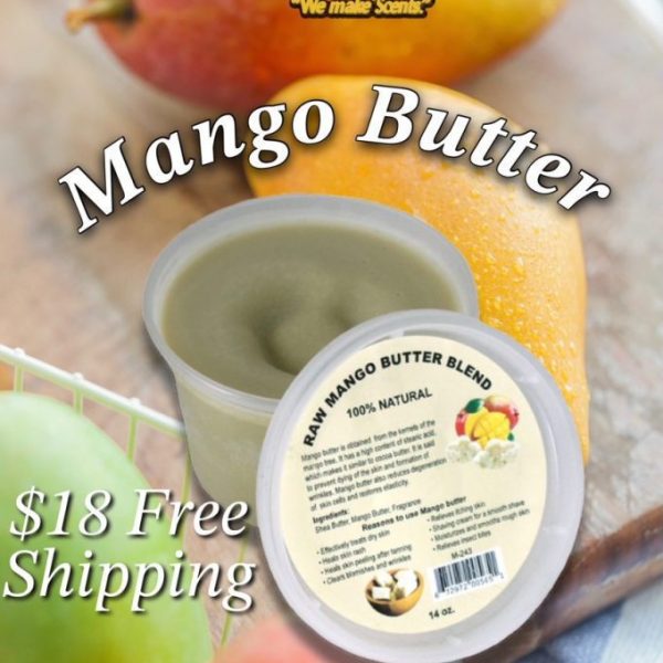 Raw Mango Butter 4oz - (Free Shipping)
