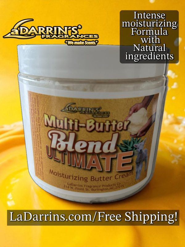LaDarrin's Multi-Butter Ultimate Moisturizing Butter Cream 1 pound Size